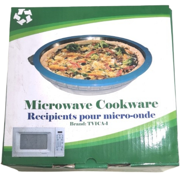 🥰*Brand New* Microwavable Cookware Pyrex Pan Multi-functional - Picture 1 of 12